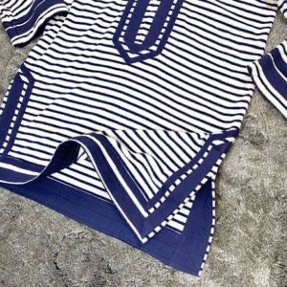 NWT! Tory Burch Striped Terry Tunic - Picture 5 of 9